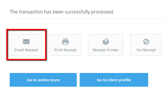 email receipts wellnessliving support