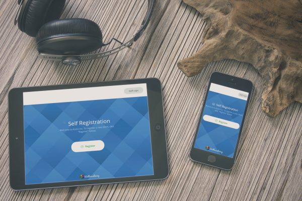 Self-registration on mobile devices