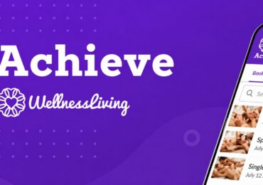 A screenshot of the Achieve App by WellnessLiving