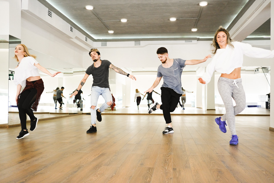 Dance Studio Business, dancers in a dance studio