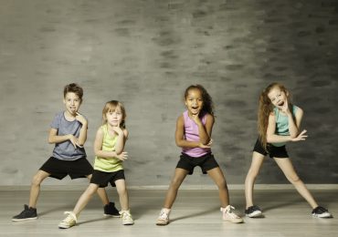 children's dance studio, children in dance studio