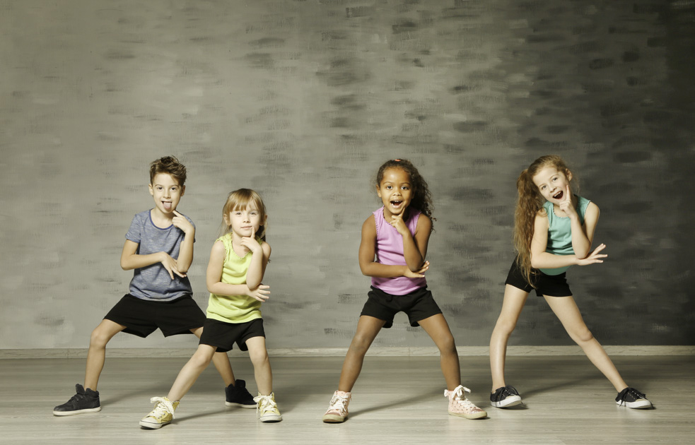 children's dance studio, children in dance studio