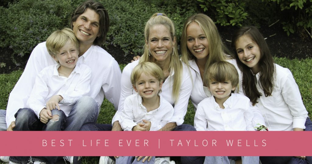 law of attraction business, Taylor Wells and her family