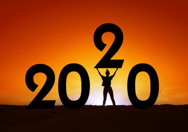 new year marketing strategy, 2020, silhouette of a woman standing in the sunset,