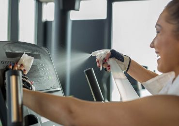 cleaning strategy, woman cleaning after workout