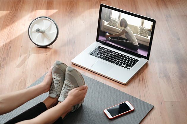 fitness software, online class