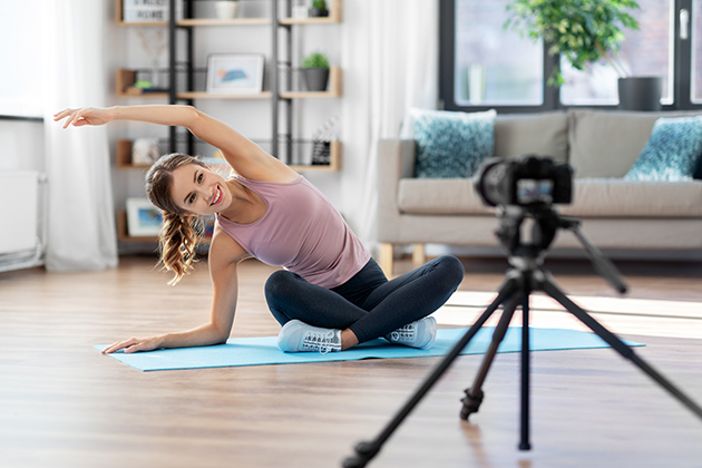 increase profits, blogger streaming online yoga