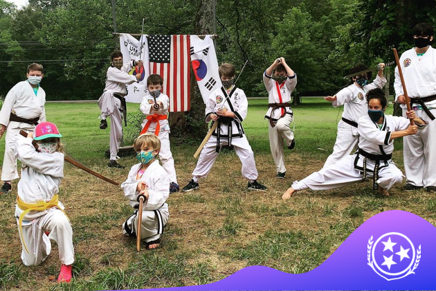 harvest martial arts, student group shot