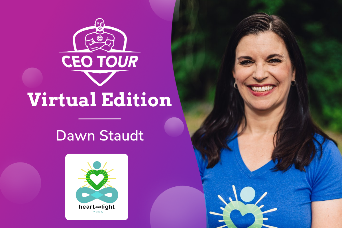 Join Len as he meets owner and instructor of Heart and Light Yoga, Dawn Staudt, from Nashville, Tennessee. On this leg of the tour, discover how she g...