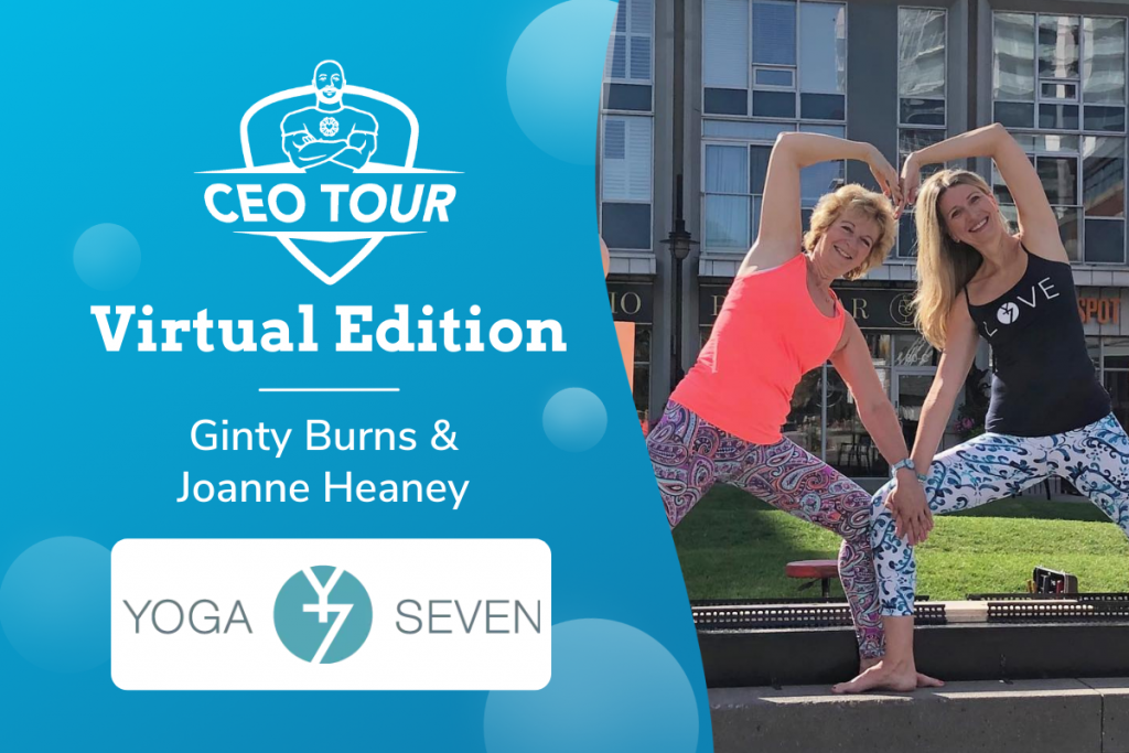 yoga seven, Ginty and Joanne