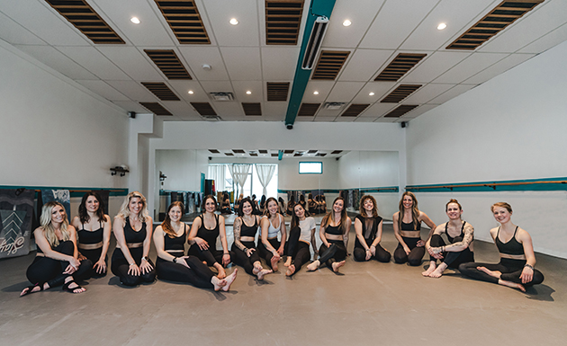 Breathe Fitness Studio, group of teachers