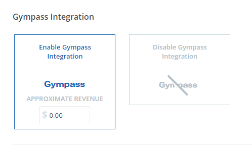 A screenshot of the new field that allows you to add approximate revenues for each client per class session.