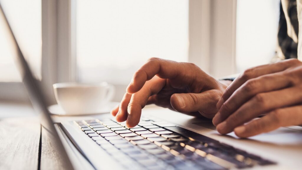 A small business owner, working on the SEO for their website.