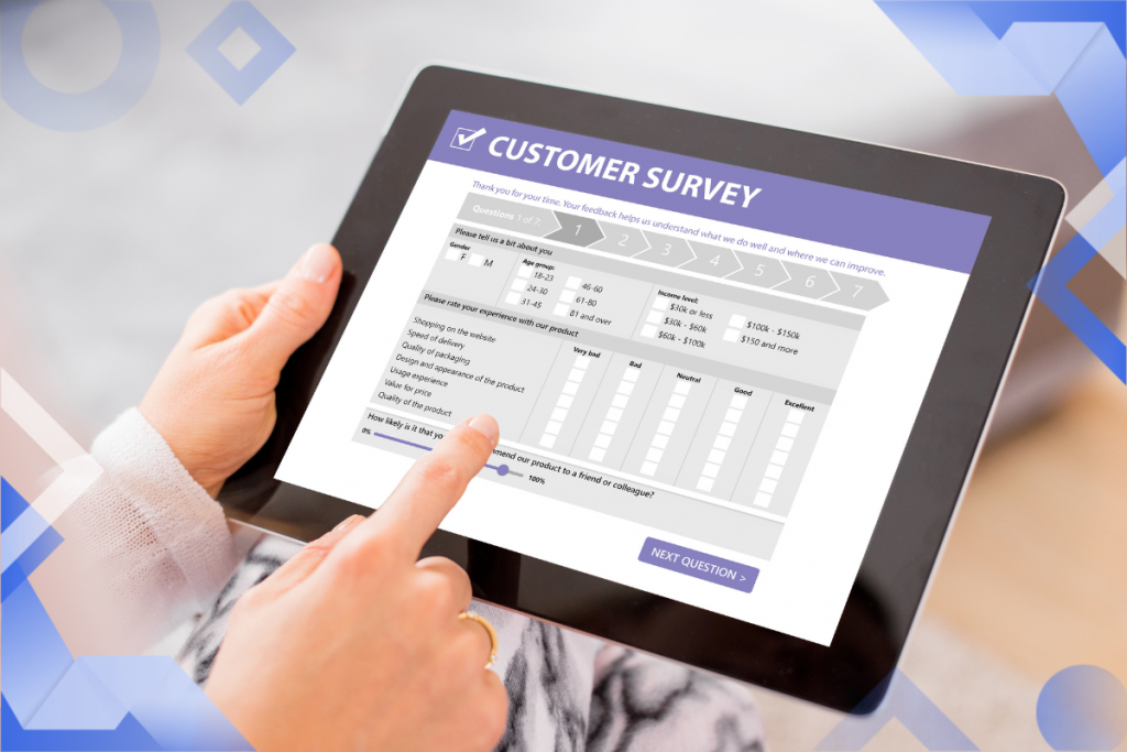 customer feedback strategy, survey example