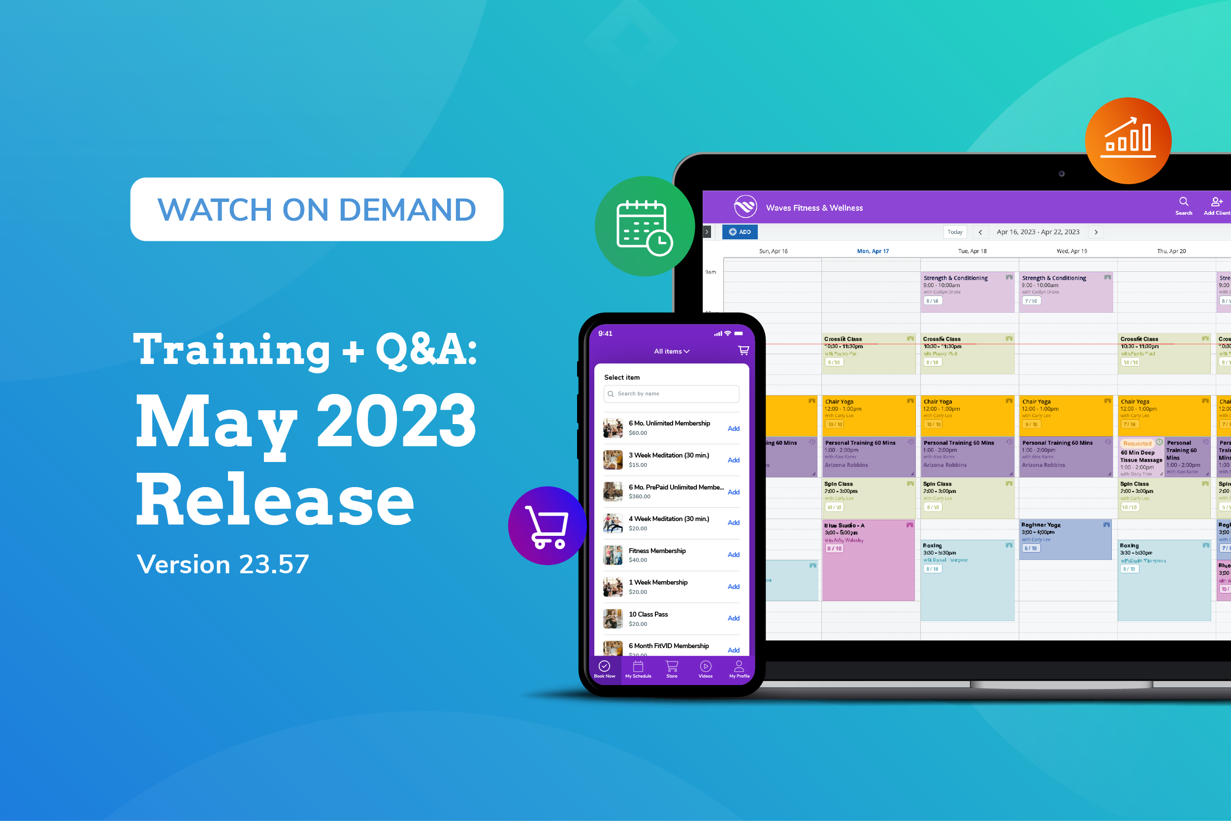 Training + Q&A: May 2023 Release Updates - WellnessLiving