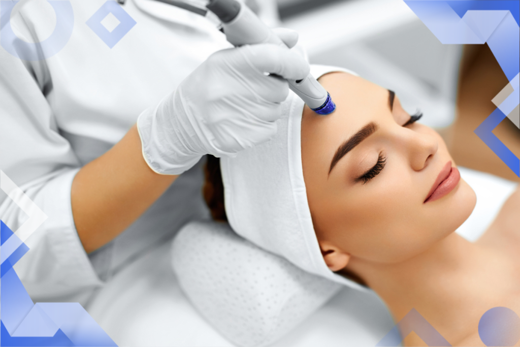 medical spa trends, woman at a medical spa