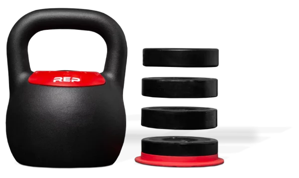 fitness equipment trends, REP Fitness Adjustable Kettlebellsfor 2024