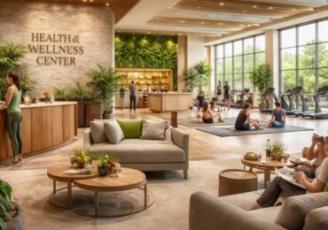 A busy health and wellness center, running on WellnessLiving's software.