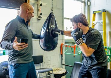 A boxer training at Prototype Sports Performance