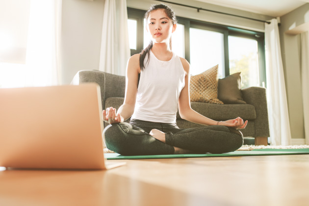 yoga trends, digital yoga