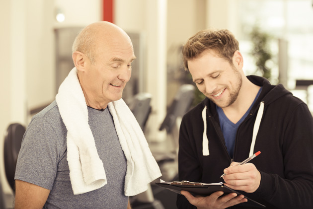 gym front desk, customer service