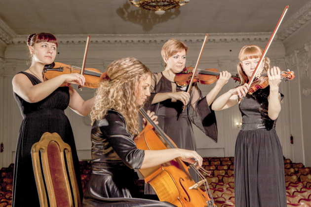 Music Instructors, music instructor teaching violin to her students