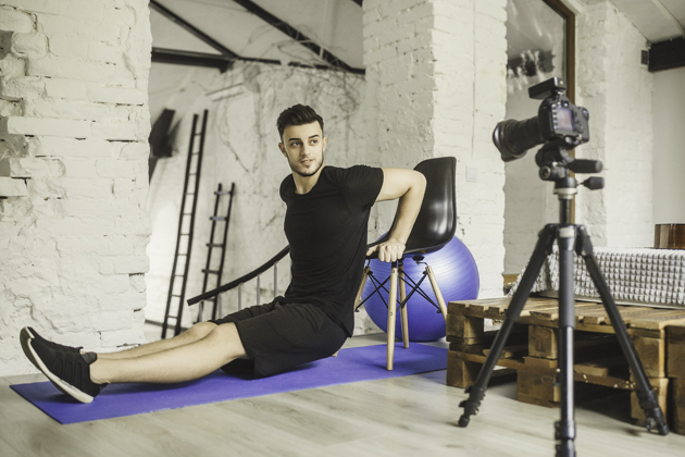 social media to market your gym, fitness blogger