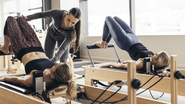 pilates studio branding, pilates instructor