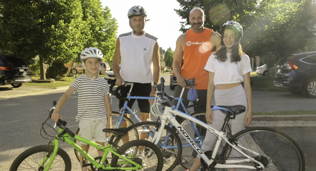 Tour de Cure, Len Fridman's family at Tour de Cure