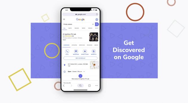 reserve with google, get discovered on Google