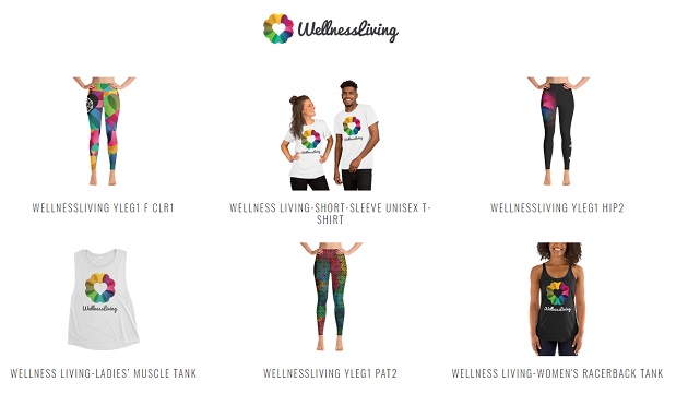 will jones, wellnessliving merchandise