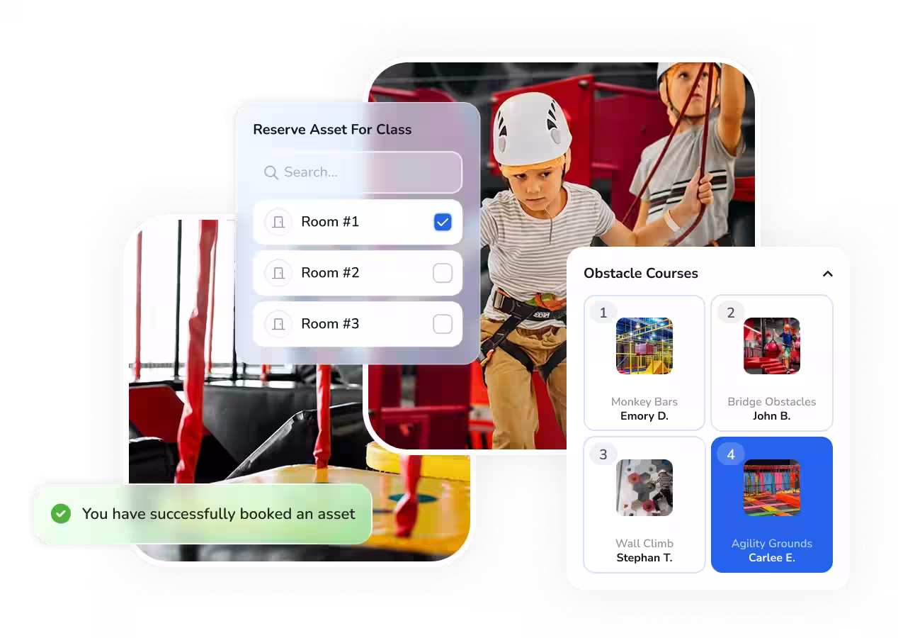 Ninja-Gym-Asset-Booking